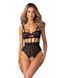 Боді Obsessive Hersis crotchless teddy S/M SX3087 фото 1