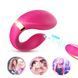 Вибратор для пар BOSS SERIES Joy Crescent Couple Vibrator, розовый 52-00030 фото 2