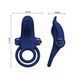 Ерекційне кільце з вібрацією PRETTY LOVE/BAILE Powerful Ring BI-210203-3 фото 6