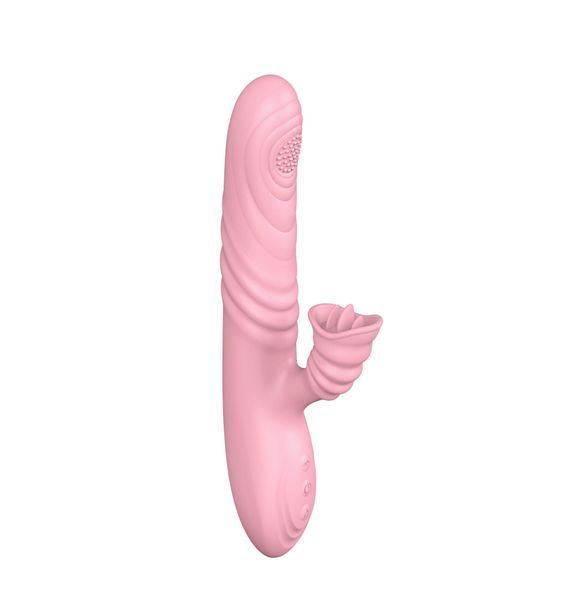 Вібратор Angelia, USB 3 functions of thrusting / 20 vibrations Flesh 26-00141 фото