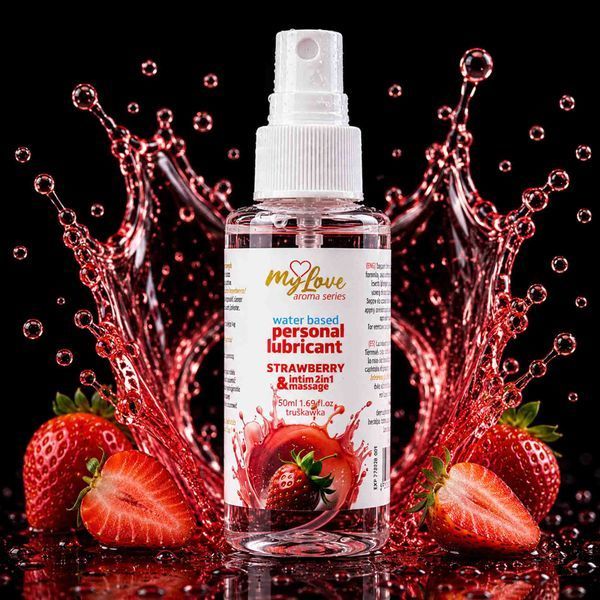 Лубрикант на водной основе CHISA MyLove Aroma Series Strawberry, с ароматом клубники, 50 мл 101-1087 фото