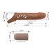 Насадка на пеніс з пультом керування PRETTY LOVE PENIS SLEEVE, TPE,3 removeable 1 inch extenders BI-026270W фото 4