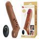 Насадка на пеніс з пультом керування PRETTY LOVE PENIS SLEEVE, TPE,3 removeable 1 inch extenders BI-026270W фото 1