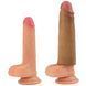 Насадка на пенис LOVETOYS Revolutionary Silicone Nature Extender, коричневая, 7" / 18 см 66-LV4211 фото 4