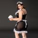 Костюм покоївки JSY &laquo;Слухняна Ельма&raquo; Plus Size Black, сукня, фартух, головний убір покоївки SO8358 фото 4