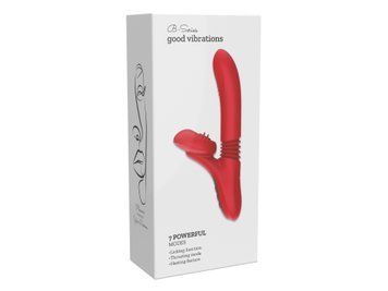 Вібратор для подвійної стимуляції BOSS SERIES Silicone Vibrator 63-00075 фото