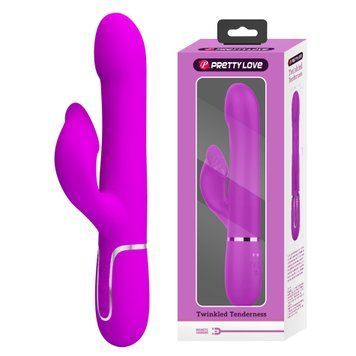 Вібратор PRETTY LOVETwinkled Tenderness Purple, 7 vibration functions 4 rolling functions Memory fun BW-500012 фото