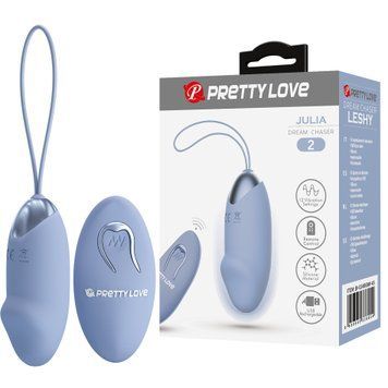 Віброяйце з пультом дистанційного керування Pretty Love JULIA Dream chaser 2, Blue BI-014362W-4A5 фото