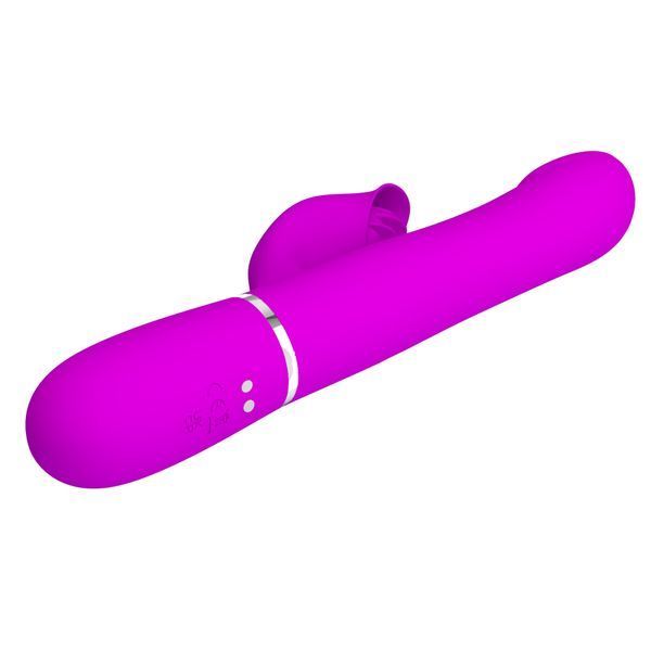Вібратор PRETTY LOVETwinkled Tenderness Purple, 7 vibration functions 4 rolling functions Memory fun BW-500012 фото