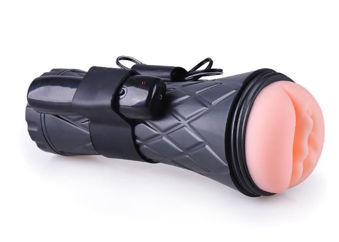 Вібро мастурбатор Masturbator-Vibrating Vagina cyber skinLatarka 60-00025 фото