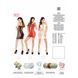 Бодістокінг Passion BS027 red, сукня-сітка на бретелях, дуже відверта PBS027R фото 5