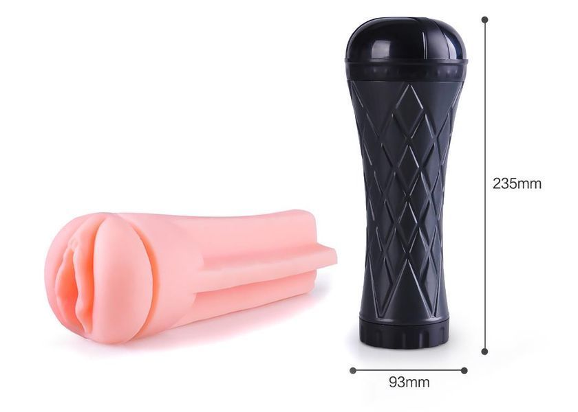 Вібро мастурбатор Masturbator-Vibrating Vagina cyber skinLatarka 60-00025 фото