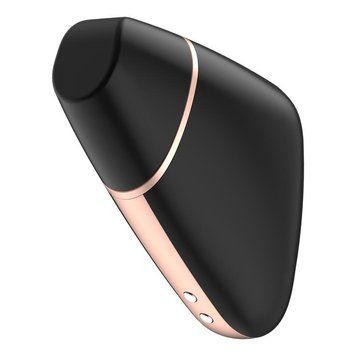 Вакуумный стимулятор клитора Satisfyer Love Triangle, с вибрацией, черный 73-4001784 фото