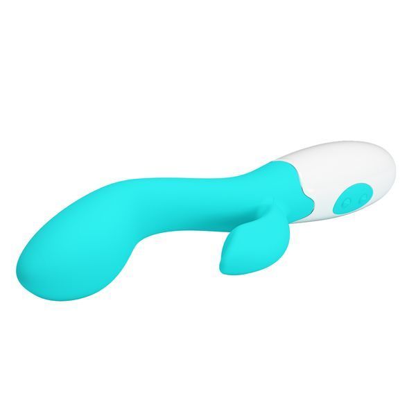 Вібратор PRETTY LOVE Brighty light blue, 30 function BI-014174-A1 фото