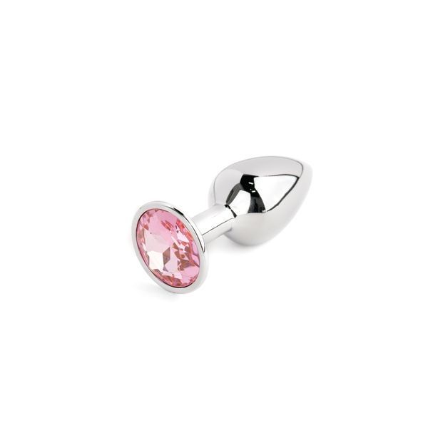 Набор анальных плагов BOSS SERIES Jewellery Silver PLUG SET, серебристый, диаметр 25 мм 64-00205 фото