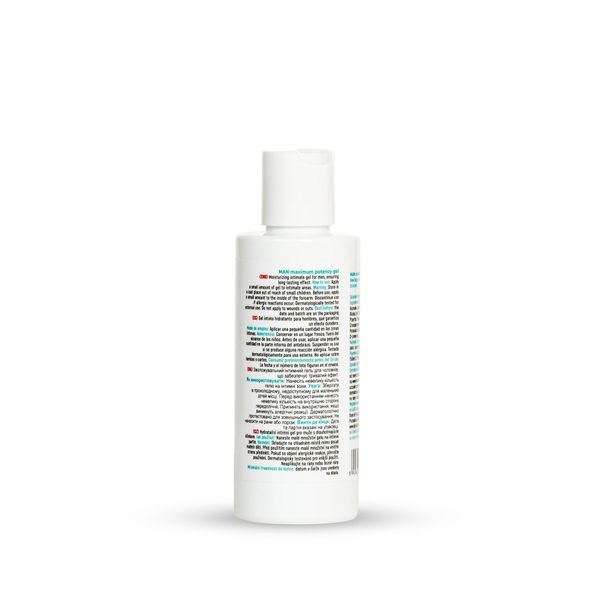 Стимулюючий гель для чоловіків MyLove Man Maximum Potency Med Gel, з ароматом кави, 150 мл 101-4839 фото