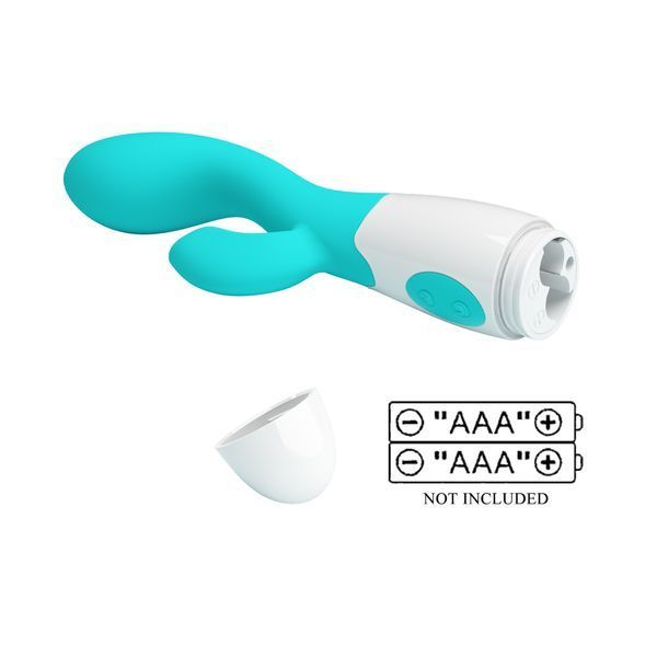 Вібратор PRETTY LOVE Brighty light blue, 30 function BI-014174-A1 фото