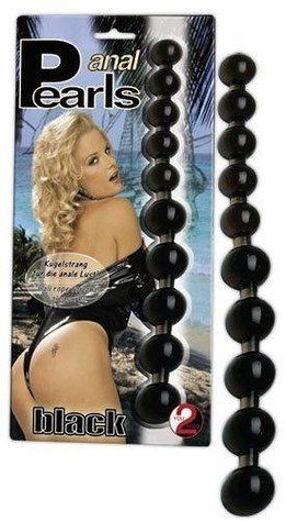 Анальная цепочка ORION You2Toys Anal Pearls, черная, 27,5 см 42-05116410000 фото