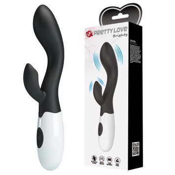 Вібратор PRETTY LOVE Brighty black, 30 function BI-014174-A3 фото