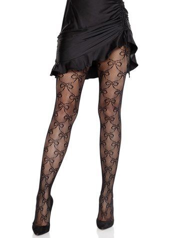 Колготки Leg Avenue Bow Net Tights One Size SX2760 фото
