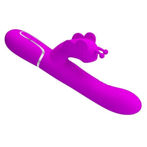 Вібратор PRETTY LOVE Butterfly Clit Vibrator Pink BW-500011 фото