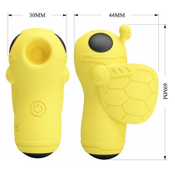 Вібростимулятор PRETTY LOVE Super Finger ATHENA Purple, 7 vibration functions 7 tapping functions BI-300059 фото