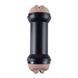 Мастурбатор LOVETOYS Training Master Double Side Stroker, з двома отворами (рот та вагіна), тілесний 66-LV250002 фото 5