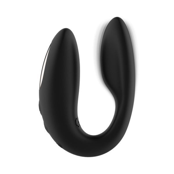 Вібратор osy Gold &ndash; C-Shape Vibrator with Luxury Charging Case &ndash; Black 55-121127-Black фото