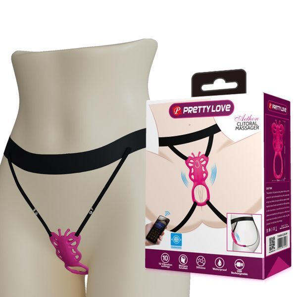 Кліторальний стимулятор Pretty Love Aethon Clitoral Massager BW-022062HP фото