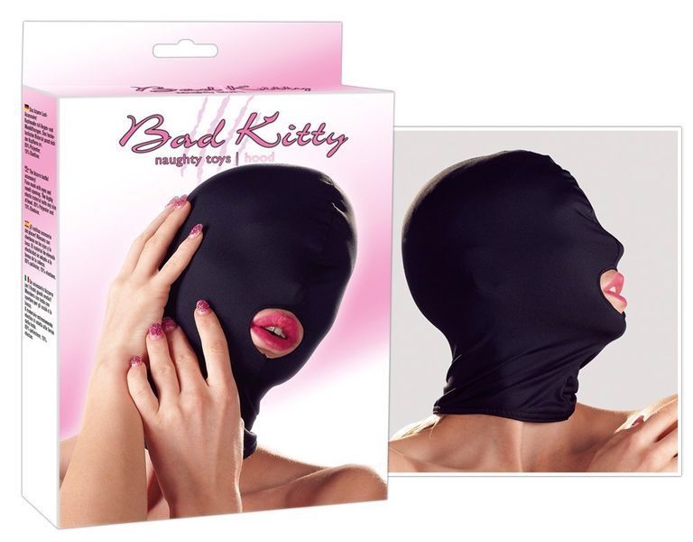Маска БДСМ ORION Bad Kitty Naughty Toys Mask, чорна 42-24903661001 фото