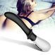 Вибромассажер точки G BOSS SERIES Fox Silicone G-spot Massager, с подогревом, черный 63-00015 фото 8