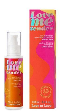 Масажна олійка LOVE ME TENDER - MASSAGE OIL COTTON CANDY 100ML 80-6040461 фото