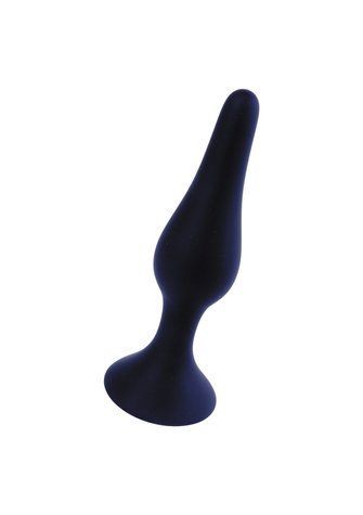 Анальная пробка BOSS SERIES Silicone, черная, размер S 64-00092 фото