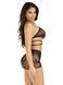 Комплект Leg Avenue Wrap Around Bra Top & Boy Shorts Black One Size SX1074 фото 2