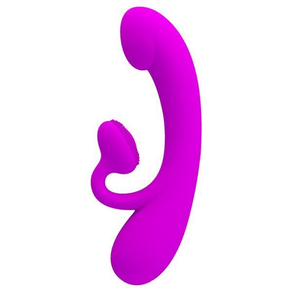 Вибратор PRETTY LOVE Full Cover Silicone Sincere, фиолетовый BI-014988 фото