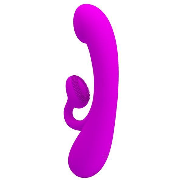 Вибратор PRETTY LOVE Full Cover Silicone Sincere, фиолетовый BI-014988 фото