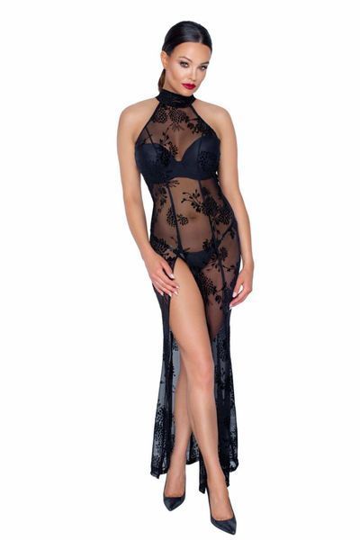 Довга сітчаста сукня Noir Handmade F239 Long tulle dress, S SX0133 фото