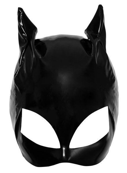 Вінілова маска кішка Vinyl Cat Mask S-L 42-28701181102 фото