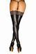 Панчохи з мокрим ефектом Noir Handmade F135 Powerwetlook stockings, 3XL, без мисків SX0022 фото 2