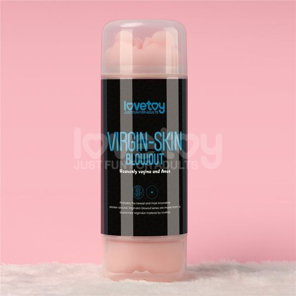 Мастурбатор подвійний SKIN BLOWOUT DOUBLE SIDE STROKER 66-LV250016 фото