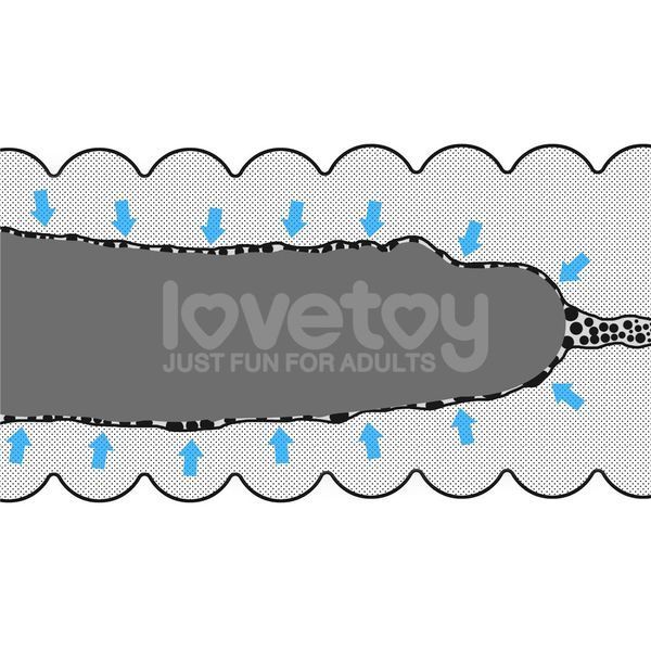 Мастурбатор подвійний SKIN BLOWOUT DOUBLE SIDE STROKER 66-LV250016 фото