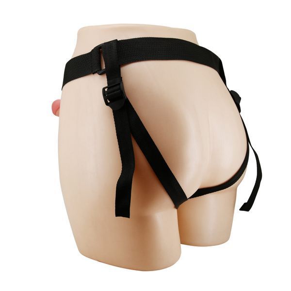 Універсальні трусики для страпона PRETTY LOVE Harness Briefs Mavis, тілесні BW-022099N фото