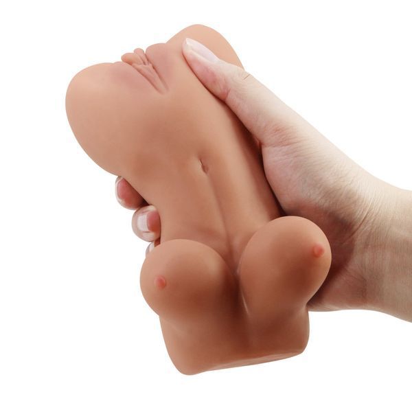 Мастурбатор CRAZY BULL HANNAH, Double-entry masturbator's realistic vagina or anus BM-009247N-1 фото