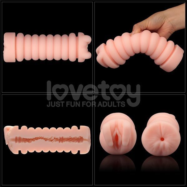 Мастурбатор подвійний SKIN BLOWOUT DOUBLE SIDE STROKER 66-LV250016 фото