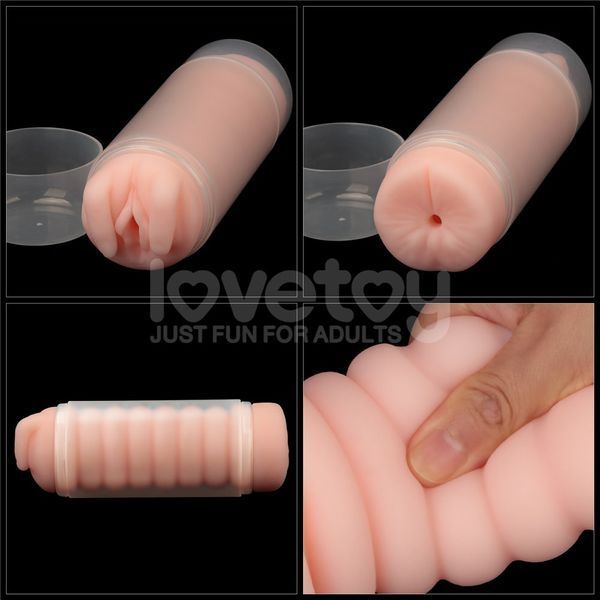 Мастурбатор подвійний SKIN BLOWOUT DOUBLE SIDE STROKER 66-LV250016 фото