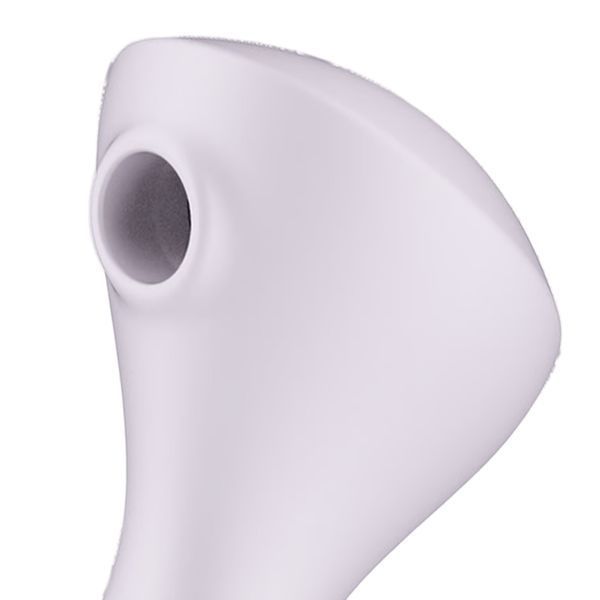 Вакуумный стимулятор Satisfyer Wand-erful, с волнами давления и мощной вибрацией, лавандовый, 16 см 73-4081960 фото