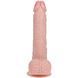 Реалистичный вибратор RealRock Regular Straight Cock with Balls, телесный, 7" / 18 см 36-REA189FLE1 фото 6