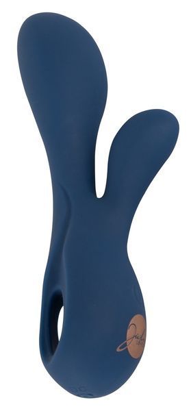 Вібратор-кролик ORION Julie Lovetoys Mini Rabbit Vibrator, синій, 15 см 42-05541540000 фото
