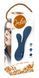 Вібратор-кролик ORION Julie Lovetoys Mini Rabbit Vibrator, синій, 15 см 42-05541540000 фото 1