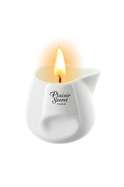 Ароматична масажна свічка Plaisir Secret Poppy Massage Candle, з ароматом маку, 80 мл 90-826037 фото